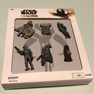 Disney Star Wars The Mandalorian Pin Set Amazon Exclusive LE 6000